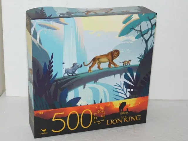 Disney Lion King Puzzle Indoor Activity 500 PC Simba Timon Pumba Jigsaw