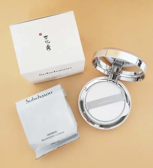 Sulwhasoo Snowise Brightening Cushion SPF50+/PA+++ 28g(14g + Refill 14g) US Sell