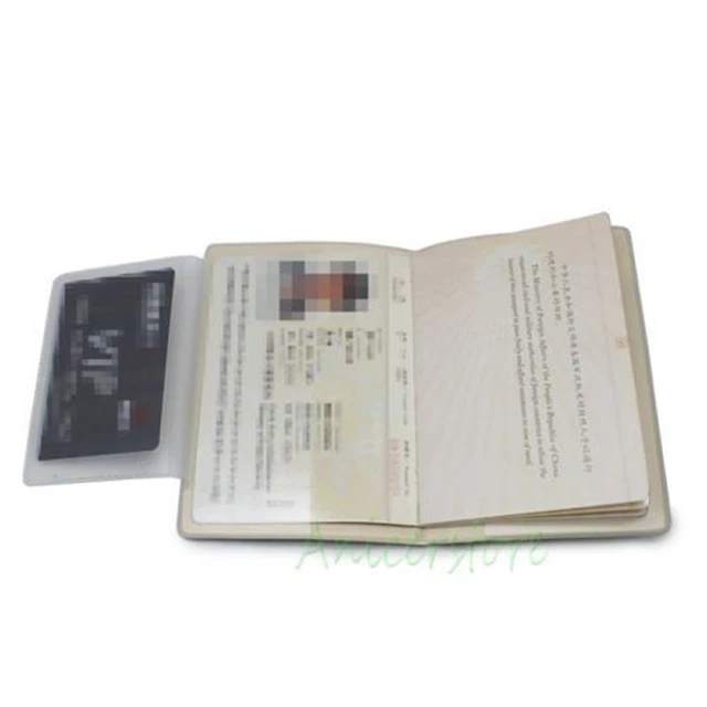 Chinese Style Beijing Opera Art Passport Holder Protect Cover Trip Document Case 3