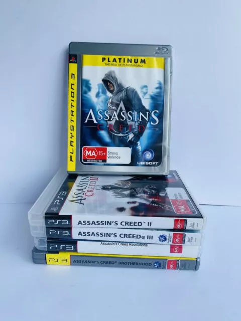 Assassins Creed Brotherhood e revelations PS3 PSN - Donattelo