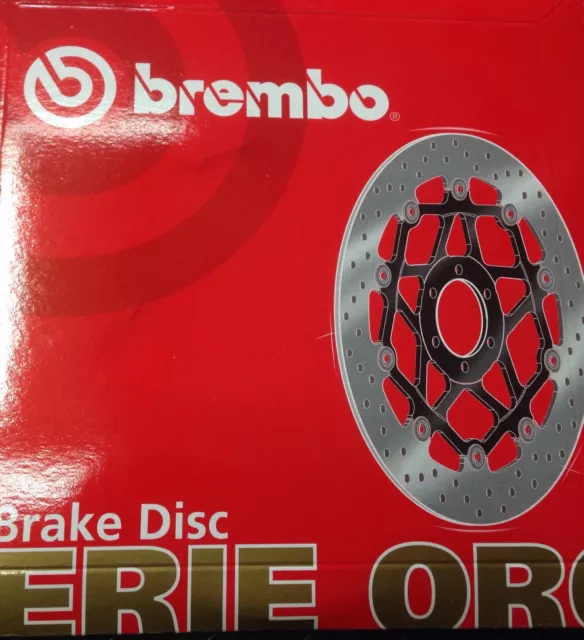 DISCO FRENO BREMBO SERIE ORO 68b407a5 Per Honda dominator 650 88> Anteriore