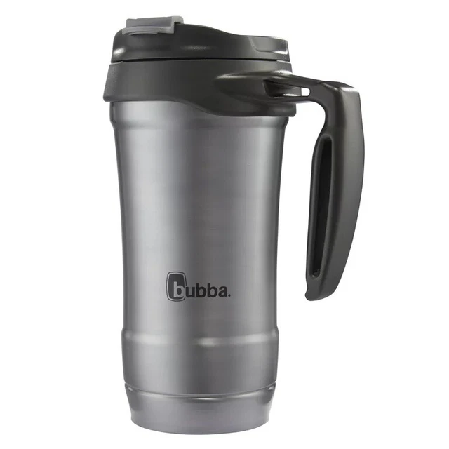 Bubba Insulated Travel Mug Hot Cold Coffee Tumbler Stainless Steel with Handle 6