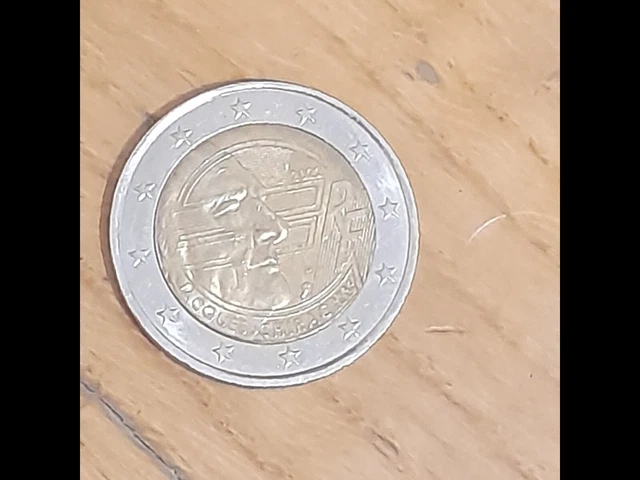 RARE PIÈCE DE 2 euros, France 2022, Jacques Chirac commémorative