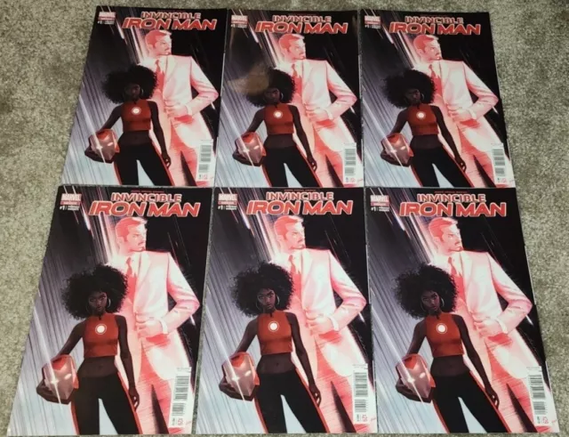 One Rare Invincible Iron Man 1 MX 1:25 Variant Jeff Dekal 1st App Riri Williams