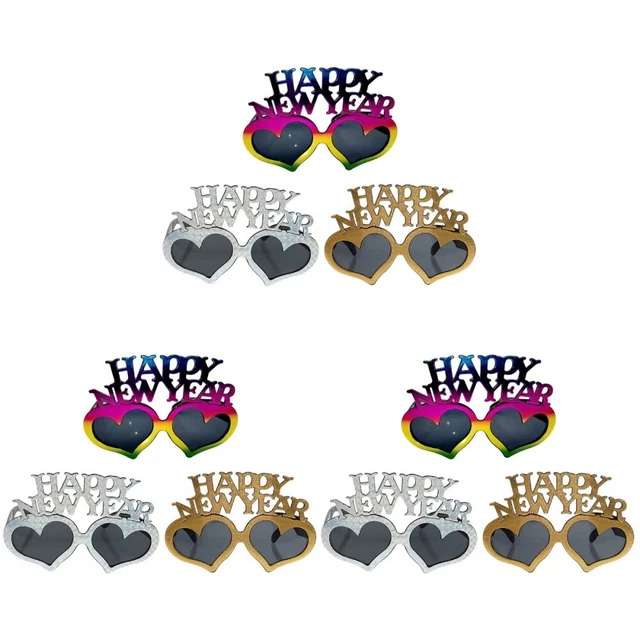 Lunettes Licorne Drôles En Or - Accessoire De Fête Créatif Pour Enterrement De Vie De Garçon Et Soirées Déguisées - 13