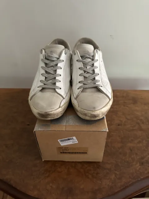 Authentic Womens Golden Goose Superstar Low ‘White Skate’ Sneakers Eu 41