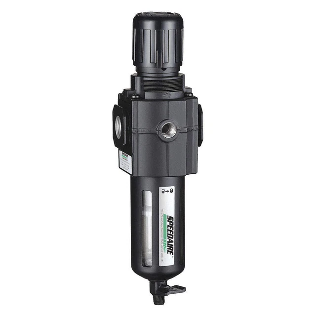 SPEEDAIRE 4ZK91 Filt-Reg,1/2"NPT,120 cfm,40 micron