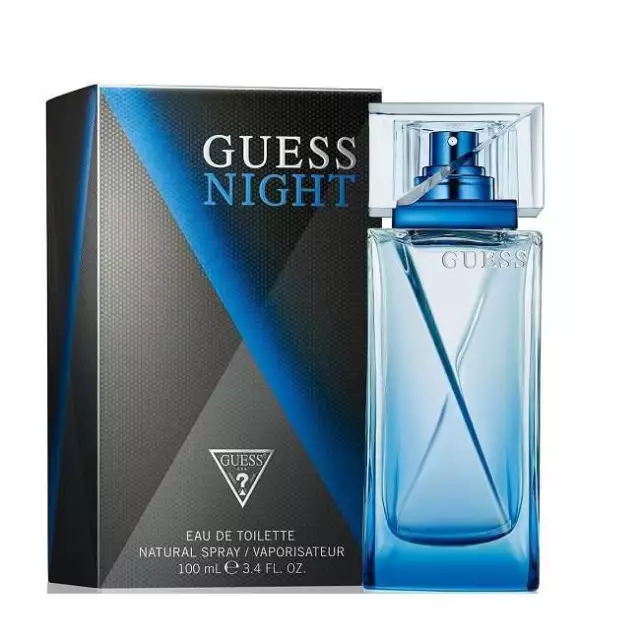 Guess Night Profumo Uomo Edt Eau De Toilette Natural Spray 100 Ml