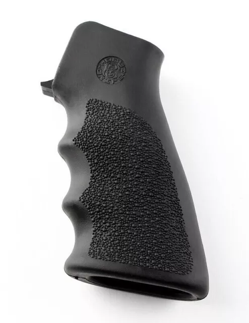 Hogue OverMolded Rubber Grip with Finger Grooves - Black