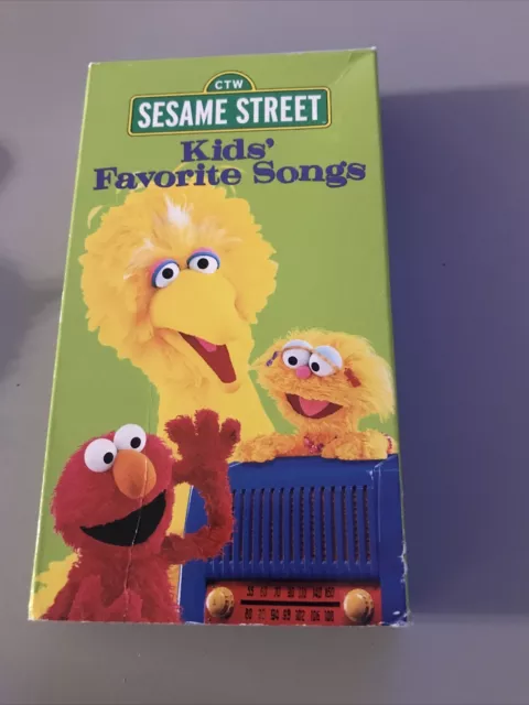 SESAME STREET - Kids Favorite Songs (VHS, 1999) $13.26