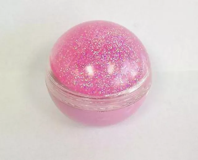 Naturistics Miss Kiss Jingle Gloss Lip Gloss-Pink /Pink Glitter - 1996-03 - NEW