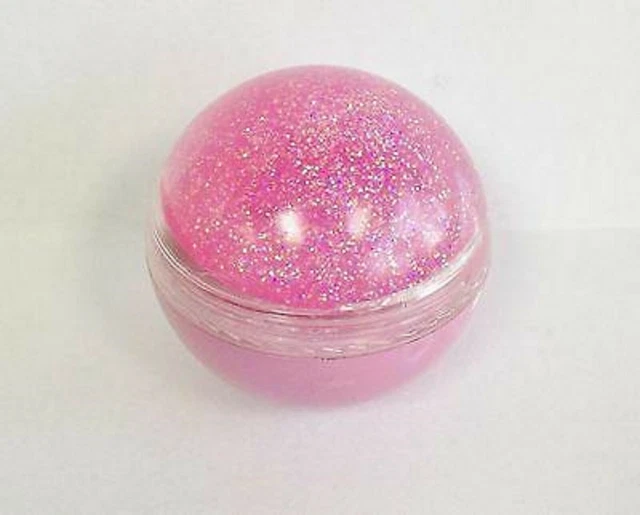 Naturistics Miss Kiss Jingle Gloss Lip Gloss-Pink /Pink Glitter - 1996-03 - NEW