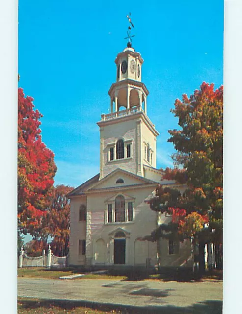 Unused Pre-1980 CHURCH SCENE Bennington Vermont VT : make an offer L4041