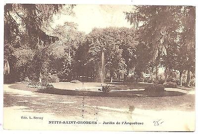 CPA 21 - NUITS SAINT GEORGES (Côte d'Or) - Jardin de l'Arquebuse