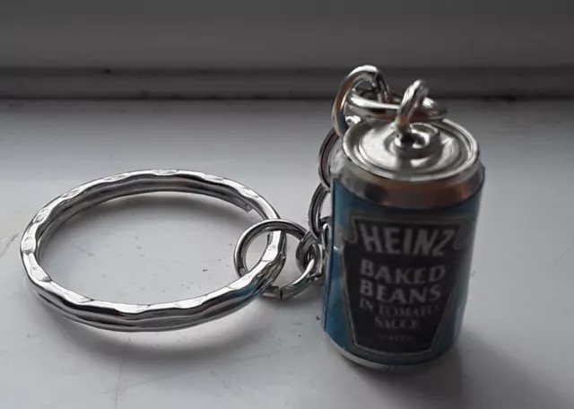 💥NEW💥Gift Can of Baked Beans  keyring🍛🍛