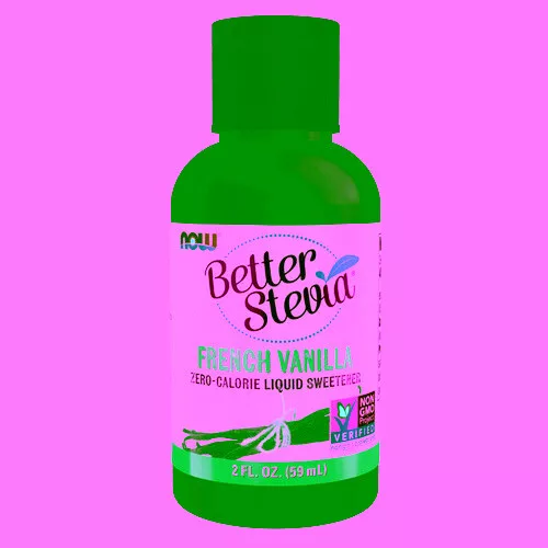 Betterstevia Liquido Vaniglia Francese 59ml Da NOW Foods