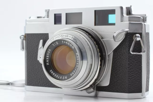 [Near MINT] Konica IIIA 35mm Rangefinder Film Camera 48mm F2 Lens From JAPAN