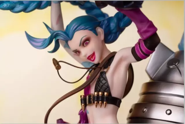 Myethos 1/7 Scale League of Legends LOL Jinx Figure Painted Statue