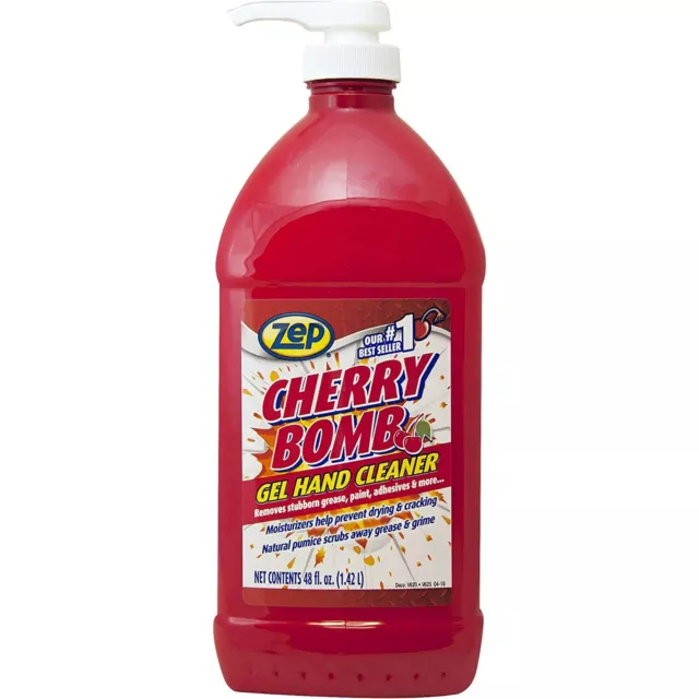 Zep Cherry Bomb Gel Hand Cleaner Free Shipping