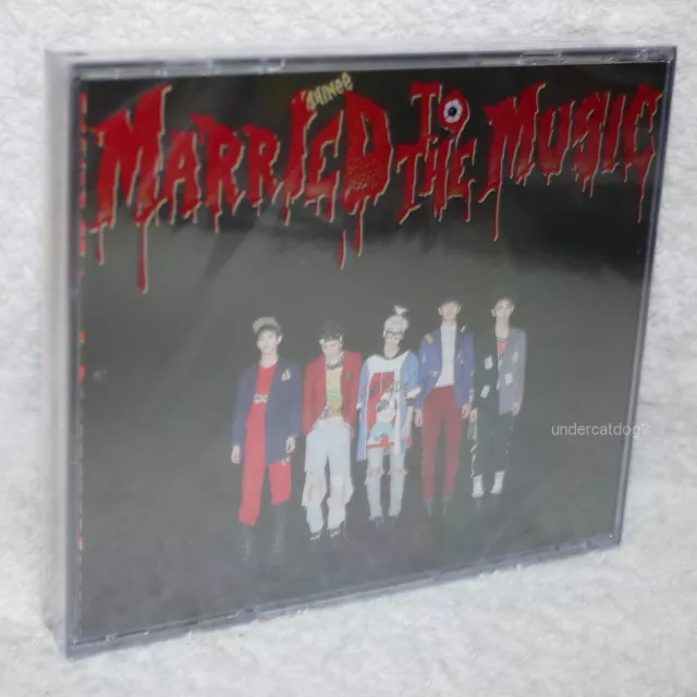 SHINee Vol. 4 Odd Repackage Married To The Music 2015 Taiwan CD