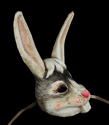 Mask from Venice Rabbit Hare IN Paper Mache Prestige Luxury 22283 X26 3