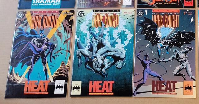 BATMAN:LEGENDS DARK KNIGHT LOT #46, 47, 48, 49 (DC:1989) VF/NM (9.0) or better