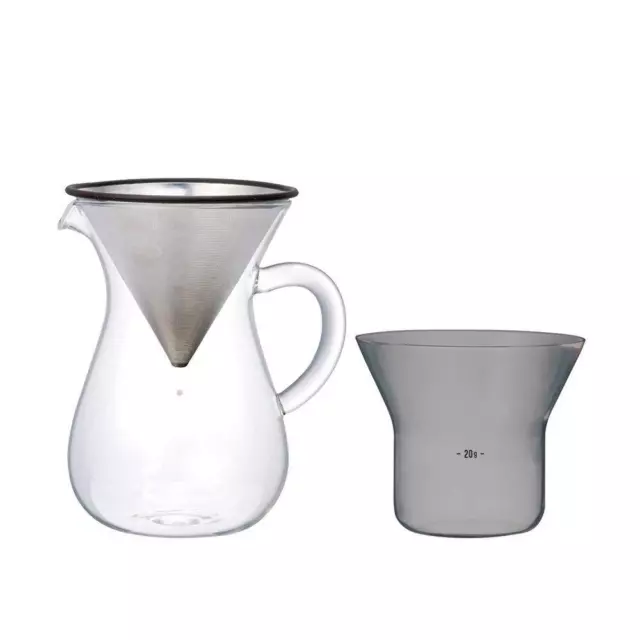 KINTO Coffee Carafe Set SCS-02-CC 300ml 27620 from JAPAN