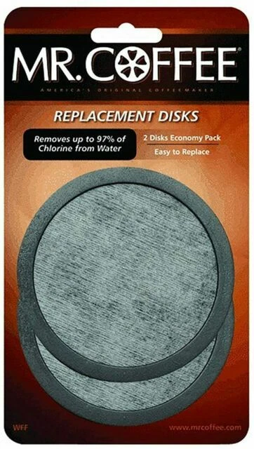 Mr. Coffee Replacement Water Filter Disks (2-Pack) WFF