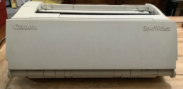 VINTAGE CANON STARWRITER 70 Typewriter Model: VS100 , For Parts ...