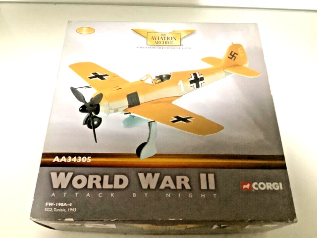 Oxford Diecast 1:72 Focke-Wulf Fw 190D – Luftwaffe JG 4 Francoforte Reno-Meno AC113