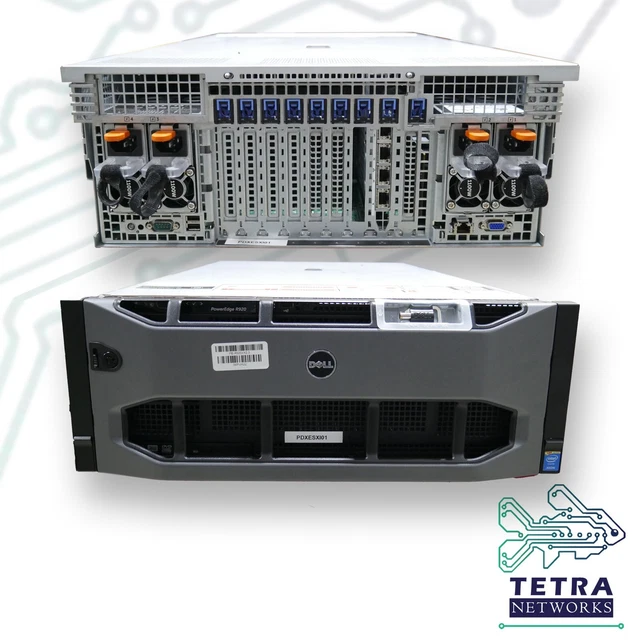Dell PowerEdge R920 4x2.5", 4x E7-4860 V2, 512GB, 3x HDD, iDrac 7 Enterprise Dell PowerEdge R920 4x2.5", 4x E7-4860 V2, 512GB, 3x HDD, iDrac 7 Enterprise
