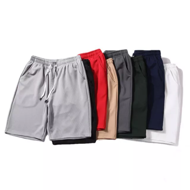 Pantalones Cortos Deportivos Para Hombre Entrenamiento De Gimnasio <