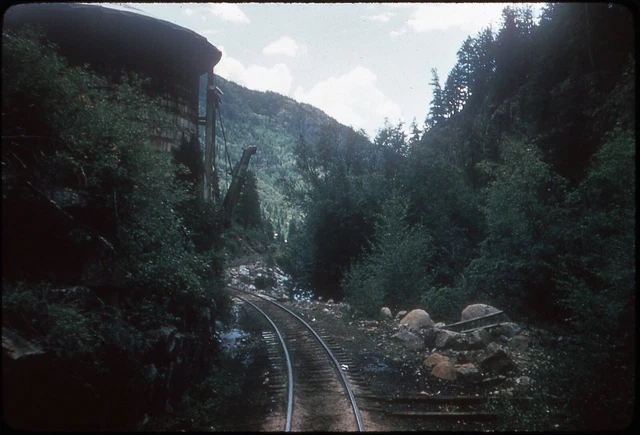 D&RGW Rio Grande track scene duplicate slide