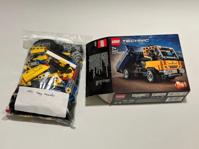 LEGO TECHNIC : 42121 Heavy Duty Excavator + 42147 Dump Truck EUR 19,00 ...
