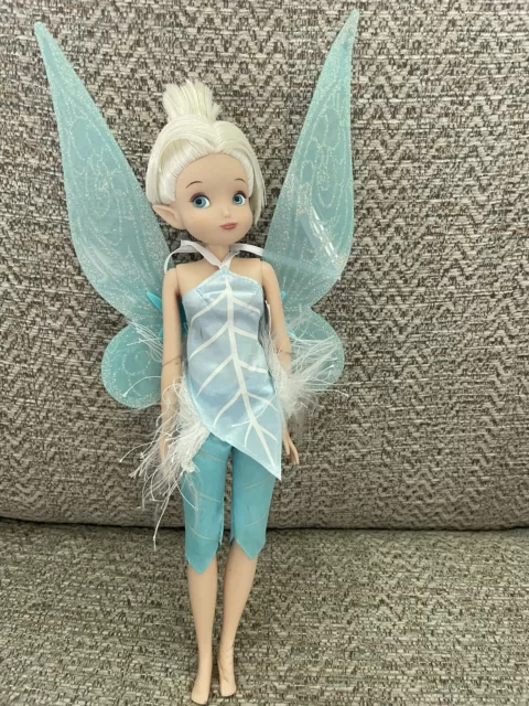 Disney Store Periwinkle Tinkerbell Fairies Doll Flutter Wings