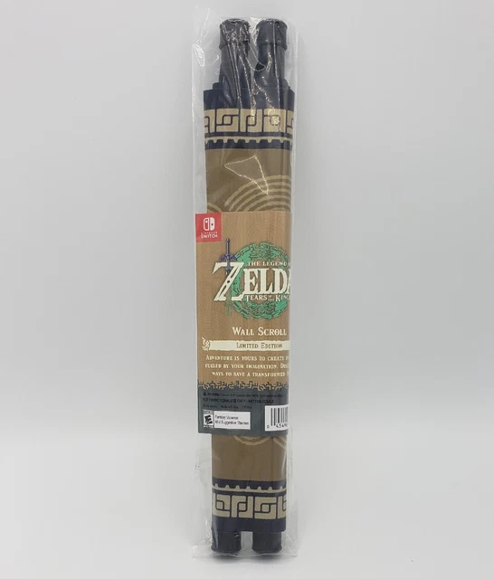 THE LEGEND OF Zelda Tears of the Kingdom Gold Wall Scroll £67.70