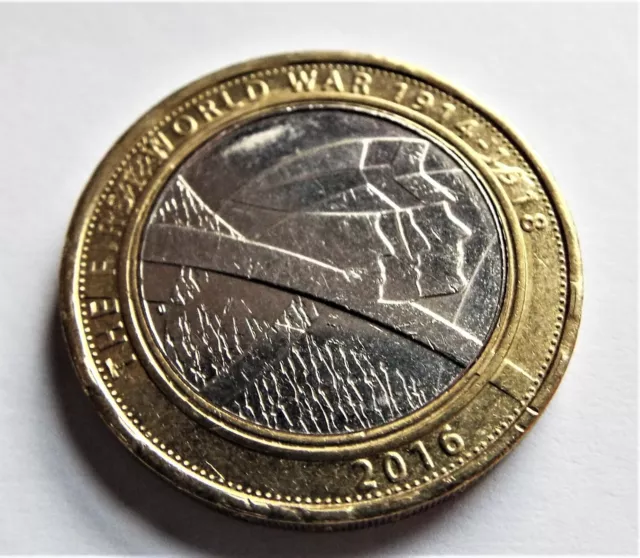 2016 FIRST WORLD WAR 1914 1918 Commemorative £2 UK British Two Pound Coin Circ