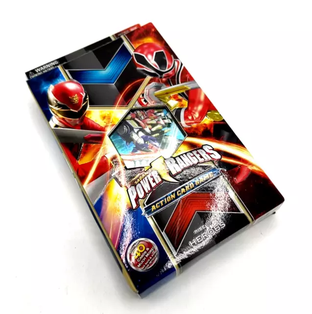 Power Rangers Megaforce Action Card Game CCG Starter Deck Rise of Heroes NEW!