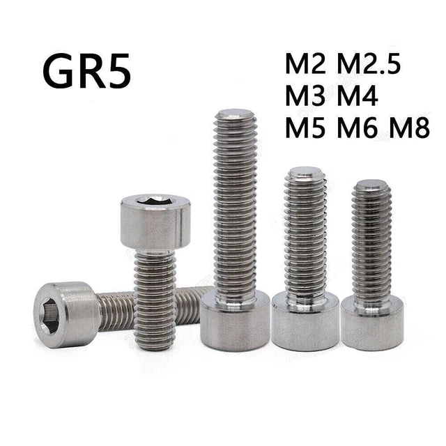sourcing map M4 x 40mm 0,7mm Hauteur Acier Allié Vis Hex Tête Creuse 20Pcs Noir