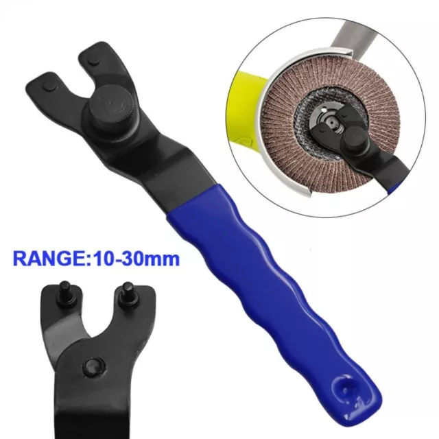 Adjustable Universal Angle Grinder  Key Wrench Wrenches Pin Spanner Nuts Tools