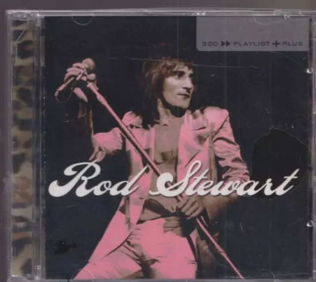 1 CENT 3xCD Rod Stewart – 3CD»Playlist+Plus / New & SEALED