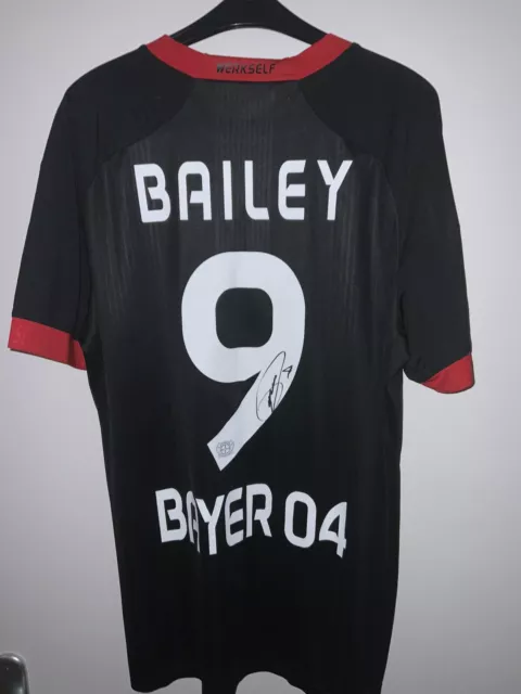 Bayer Leverkusen Traikot Matchworn Spielertrikot Jako Sonderpatch
