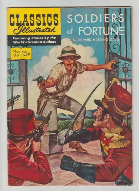 Vintage Classics Illustrated Comic # 119  Soldiers of Fortune