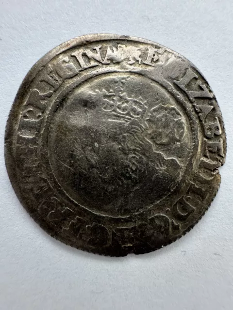 Elizabeth 1st 1567 hammered sixpence