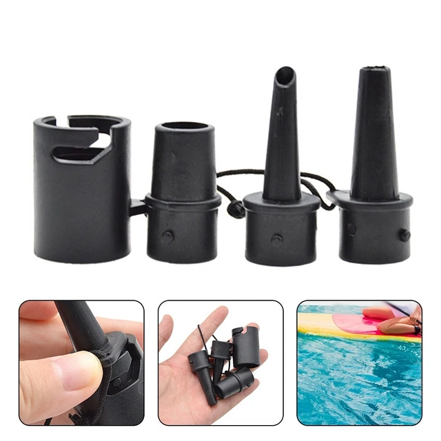 Adaptateur Pompe Kayak/Gonflable - 4 Buses Universel | Pour SUP, Kayak, Bateaux Pneumatiques