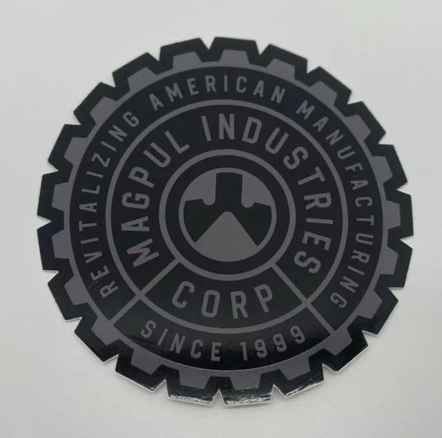 Magpul Industries Corp Black Decal Sticker SHOT SHOW 2022