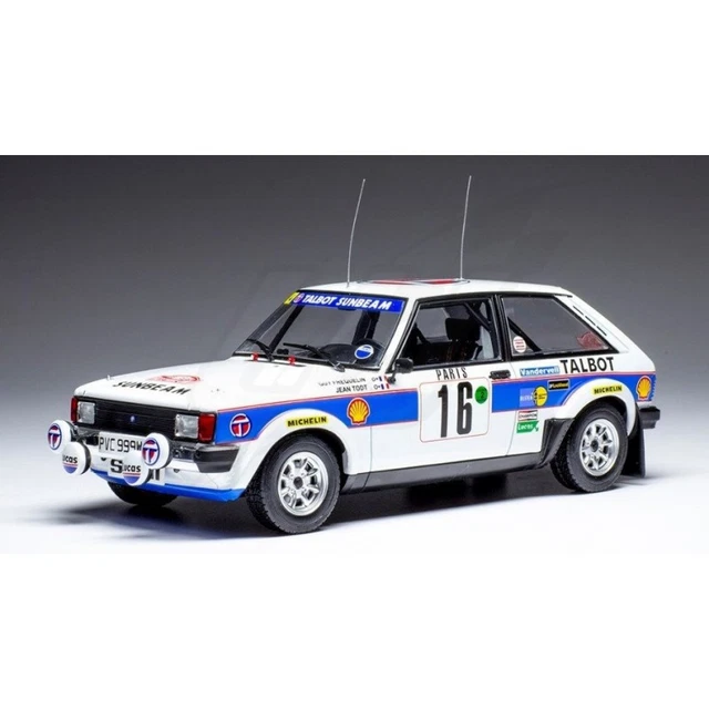 [DE] IXO MODEL TALBOT SUNBEAM LOTUS N.16 RALLY MONTE CARLO 1981 ...