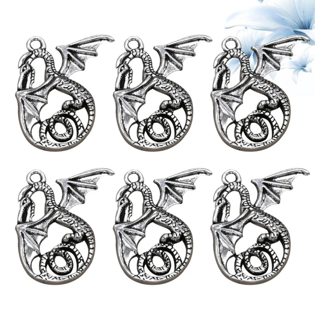 20 Pcs Jewelry Making Pendants Charm Stoppers Bracelets Necklace Pendant Alloy