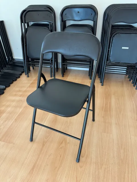 Bulk lot 20x folding chairs Used Once End Of Lease Sale