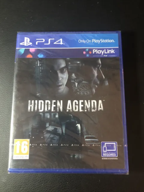 Hidden Agenda (Sony PlayStation 4 - Playlink, 2017) - SEALED
